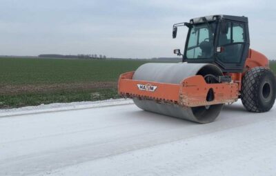 Строительство дорог из техногипса